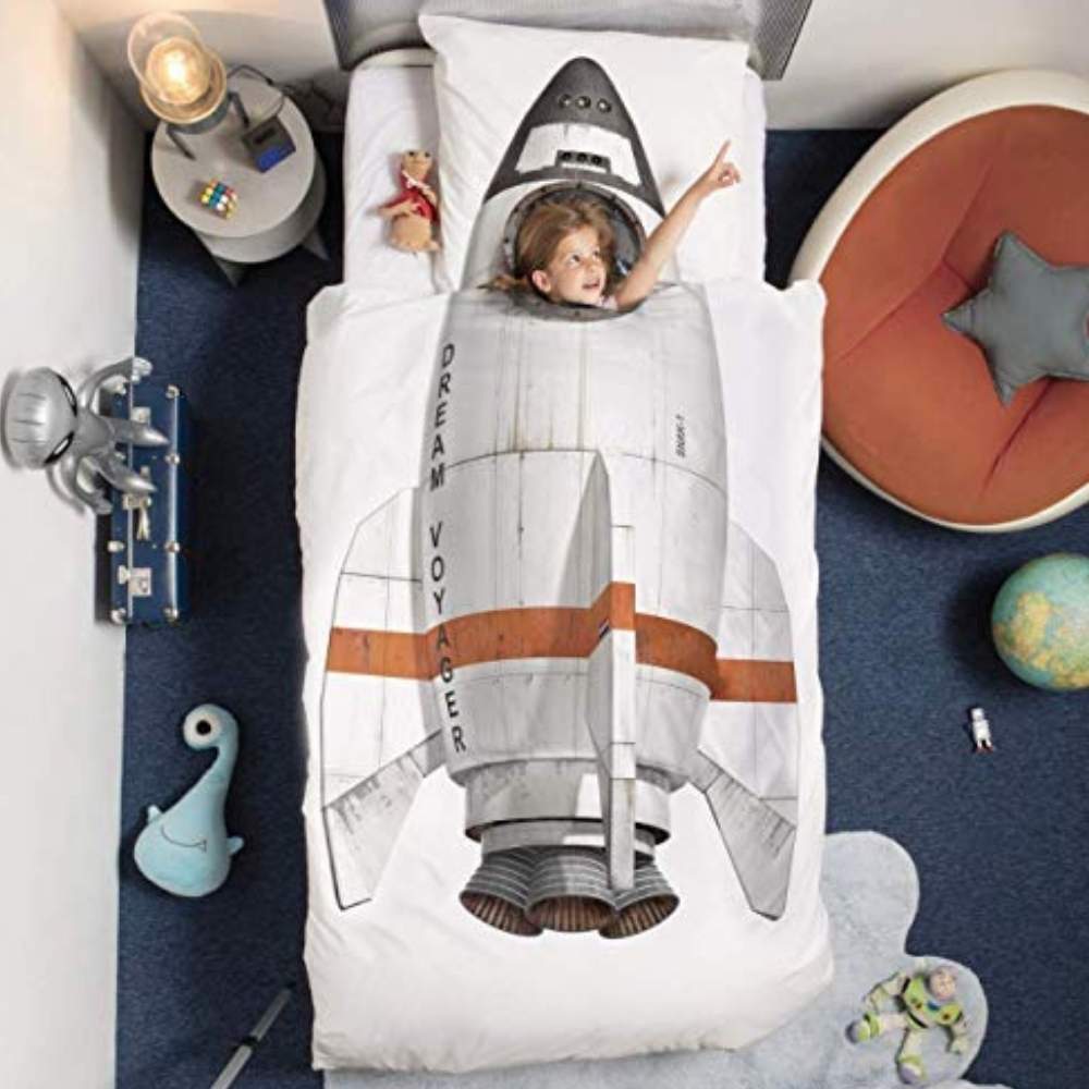 Rocket Ship Bedding Set: image 5