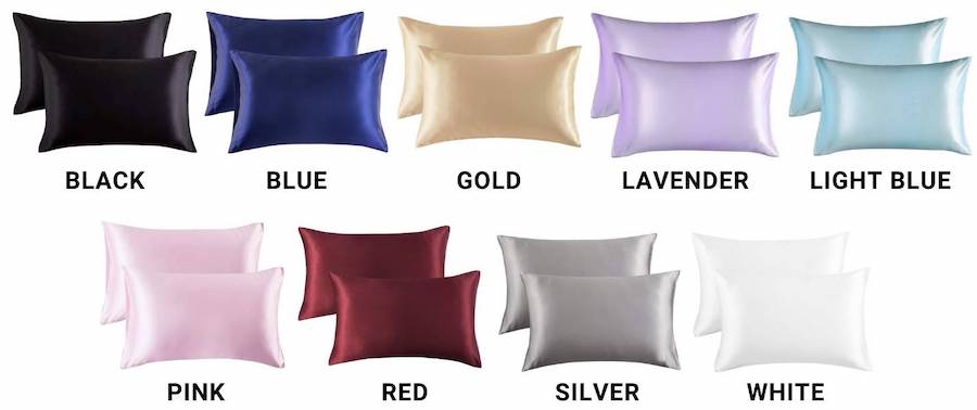 Satin Silk Pillowcase: image 24
